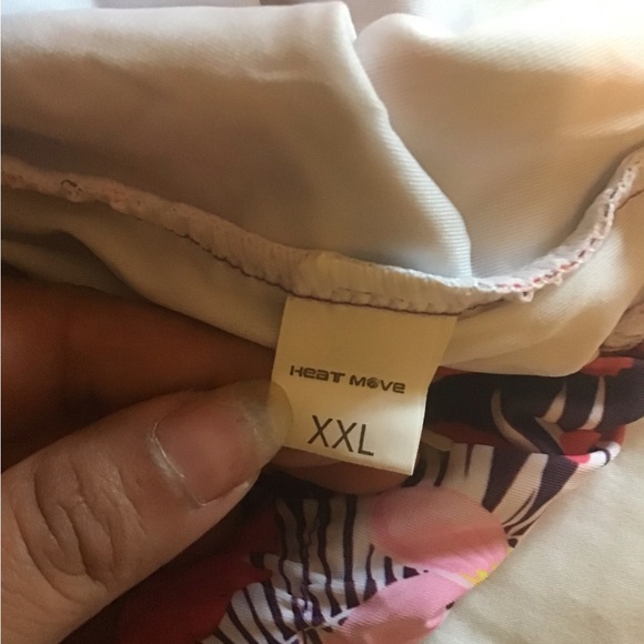 Heat Move XXL floral 2-piece plus size Tankini NWT - Picture 3 of 6